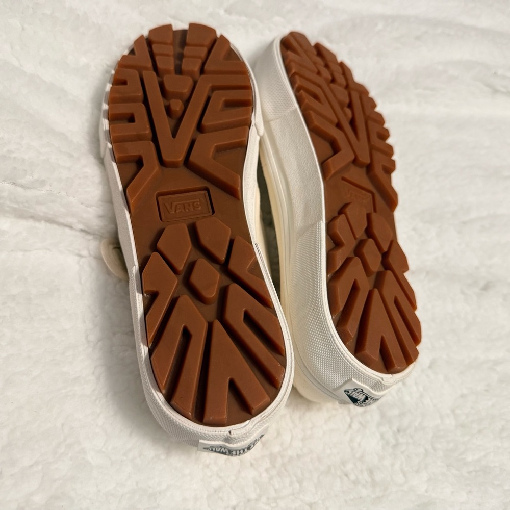 Vans Style 93 Mary Jane White Cream Canvas Buckle Women's Size 6 / New - Picture 5 of 6